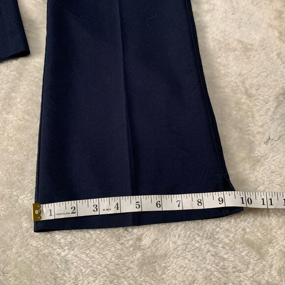 Footjoy Pants Mens 36 x 32 Golf Chino Flat Front‎ Stretch Navy Blue - Picture 6 of 6